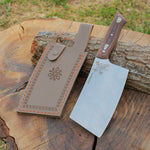 Verzalit saplı ve 4116 Alman çelikten üretilmiş güçlü satır bıçak