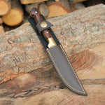 Doğa yürüyüşü ve kamp için ideal kısa boylu paslanmaz bıçak