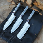 Yatağan el işçiliğiyle hazırlanmış 4116 paslanmaz çelik şef bıçağı