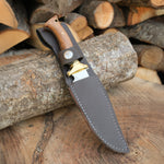 Yatağan kasabasında üretilmiş 25 cm uzunluğunda el işçiliği bıçak